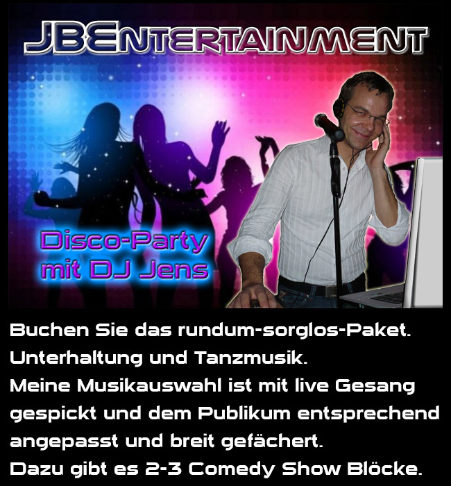 Disco-Party mit DJ Jens